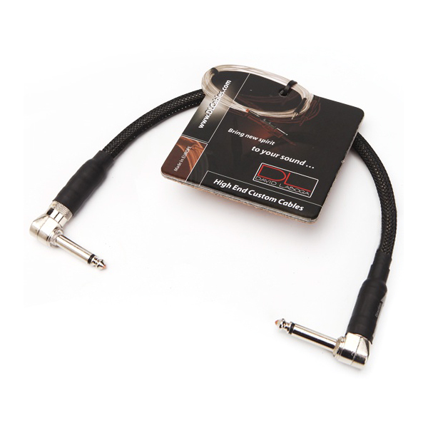 David Laboga Perfection Black series - Patch Cables 30cm (RightAngle - RightAngle)
