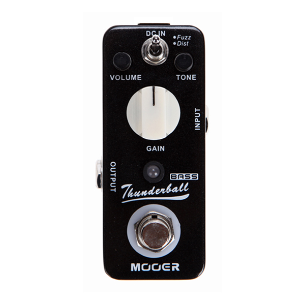 MOOER AUDIO Thunder Ball 베이스 퍼즈/디스토션