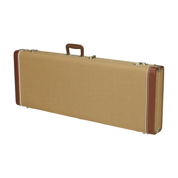 Fender 베이스 하드케이스 Pro Series Jazz Precision Bass Case Tweed (099-6175-300)