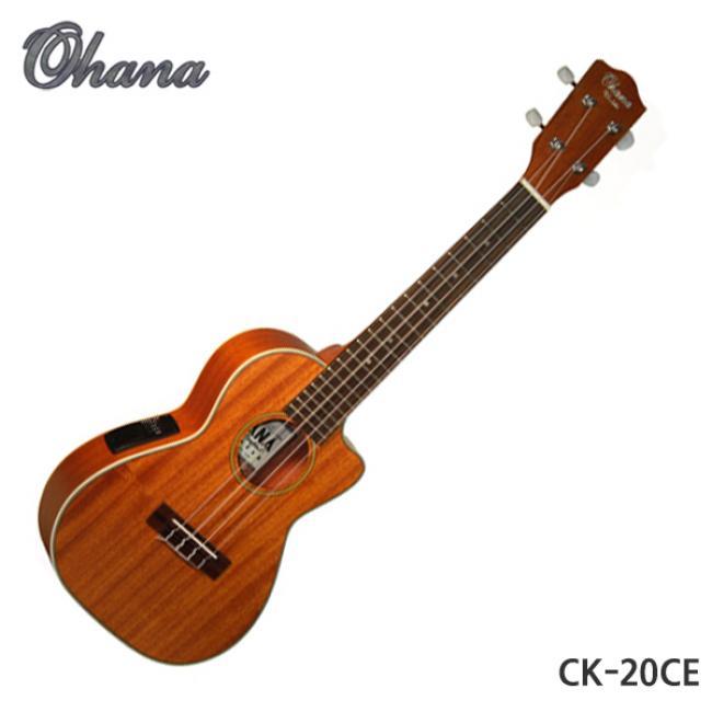 Ohana 우쿨렐레 CK-20CE 콘서트 탑솔리드 EQ