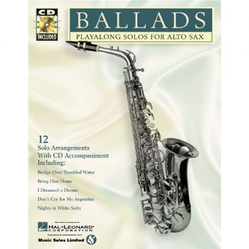 HAL LEONARD / BALLADS (Play-Along Solos for Alto Saxophone)