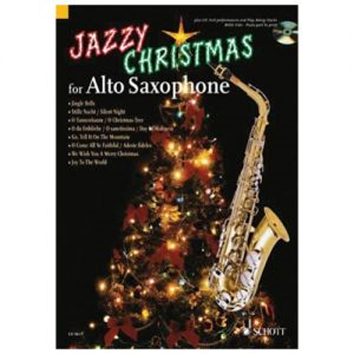 Jazzy Christmas for Alto Saxophone - Book/CD
