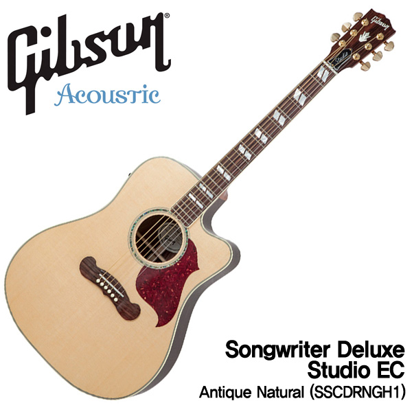 Gibson Acoustic Songwriter Deluxe Studio EC Antique Natural (SSCDRNGH1)