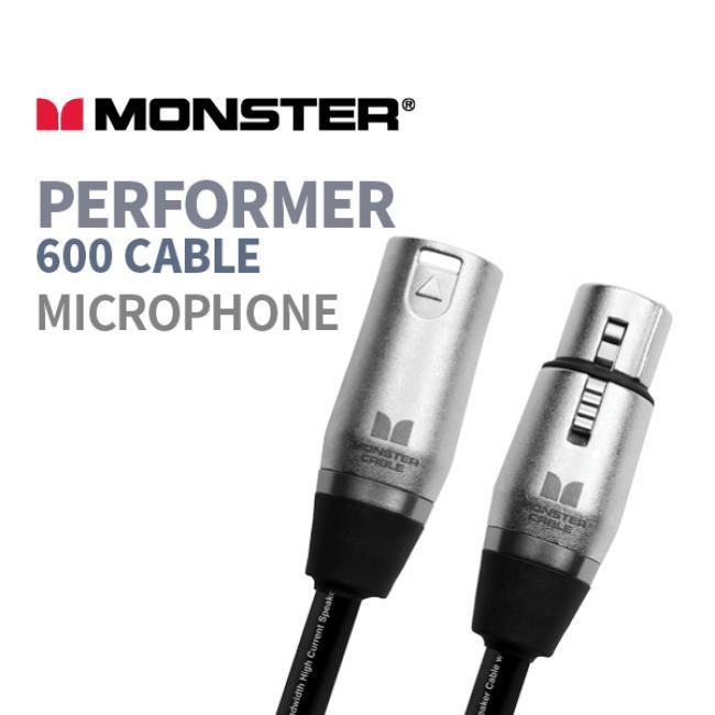 Monster 캐논케이블 Performer 600 Microphone - XLRs (P600-M)