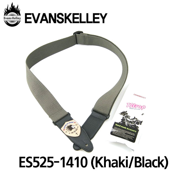 Evanskelley 스트랩 ES525-1410 CENTRU DU MONDE (Khaki/Black)
