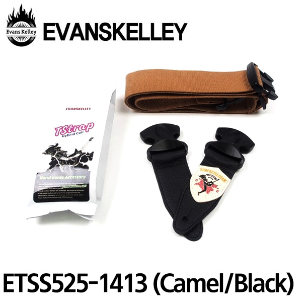Evanskelley 스트랩 ETSS525-1413 ROOPRETELCHAM (Camel/Black)