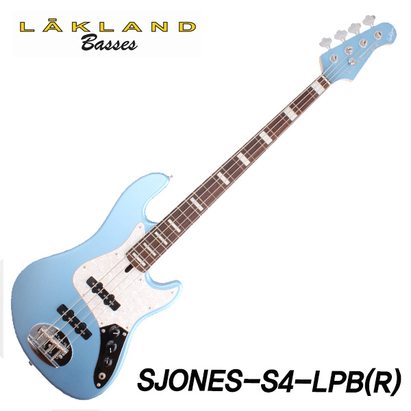 LAKLAND 베이스기타 SJONES-S4-LPB(R)