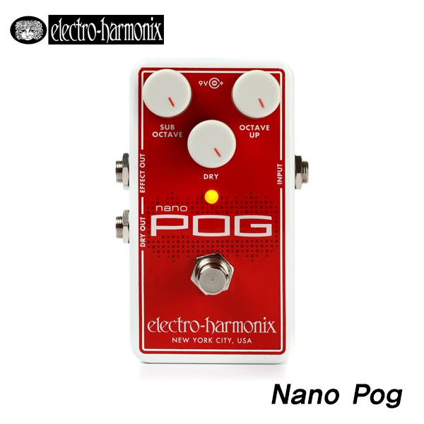 Electro-Harmonix 기타이펙터 NANO POG (옥타브 & 신디사이저)