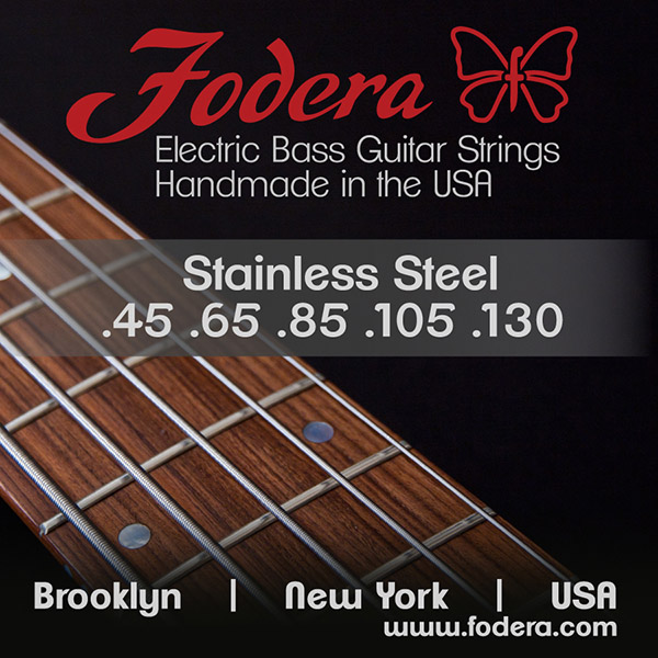 Fodera 베이스스트링 5현 Stainless Steel (45-125/045-130)