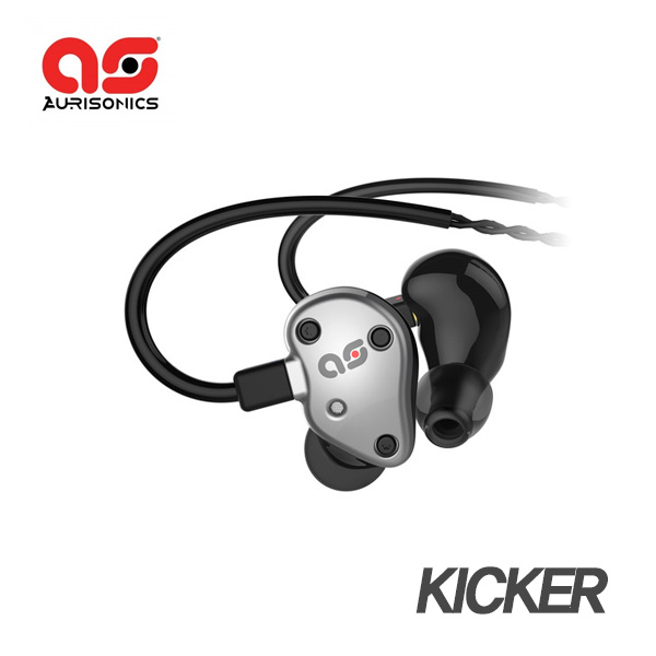 Made in USA Aurisonics 인이어 이어폰 Bravo Series KICKER 인이어