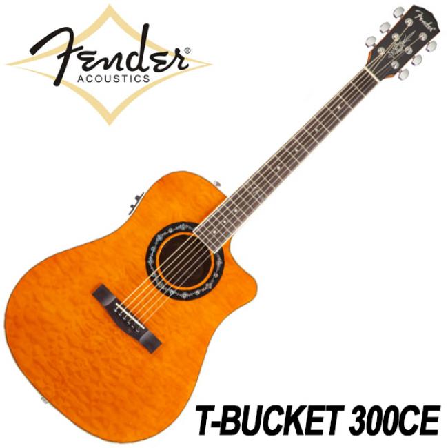 펜더 Fender 통기타 T-Bucket 300CE Amber (096-8005-027)