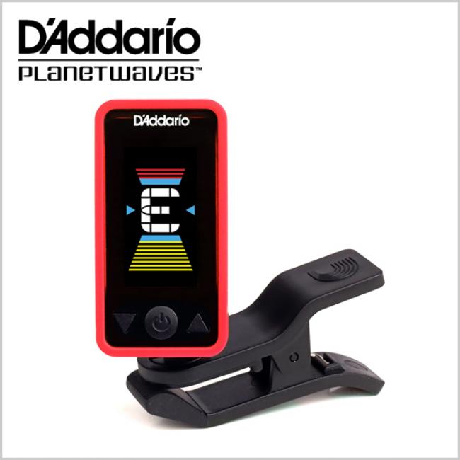 6가지색상의 깜찍한 튜너 Daddario 클립튜너 Eclipse Tuner (PW-CT-17)