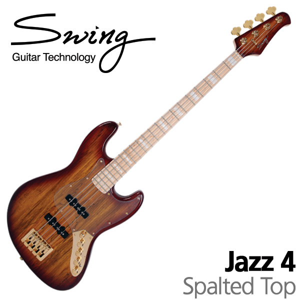 Swing 베이스 Jazz 4 Spalted