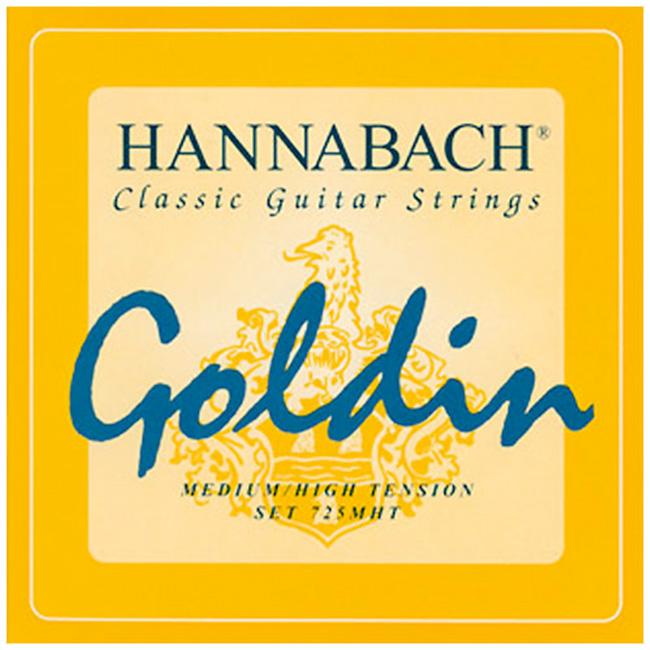 Hannabach 클래식기타 스트링 Goldin 725 MHT 3er / 1,2,3번줄 (652728)