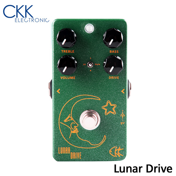 CKK Electronic 이펙터 Lunar Drive (Vitage DUMBLE Tube Amp tone driver)