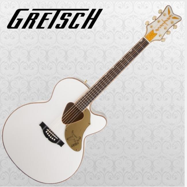 그레치 Gretsch 통기타 G5022CWFE Rancher Falcon with Fishman® Pickup System, White 화이트 팔콘 점보바디