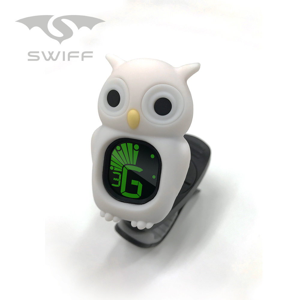 Swiff 부엉이 클립 튜너 B7 Owl Tuner (화이트)