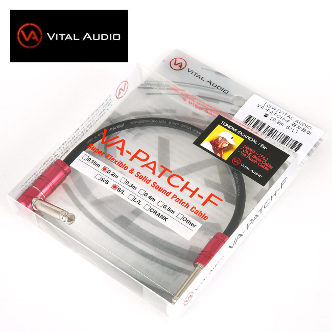 VITAL AUDIO : VA-PATCH-F 패치케이블 (0.2m S/L)