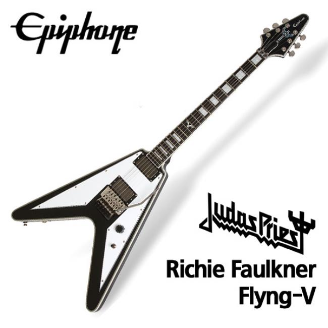 에피폰 Epiphone 일렉기타 Richie Faulkner Flying V (EDFVEBNF3)