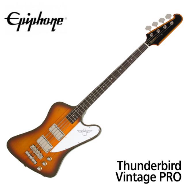 Epiphone 베이스기타 Thunderbird Vintage PRO Tobacco Sunburst (EBTVTSNH1)