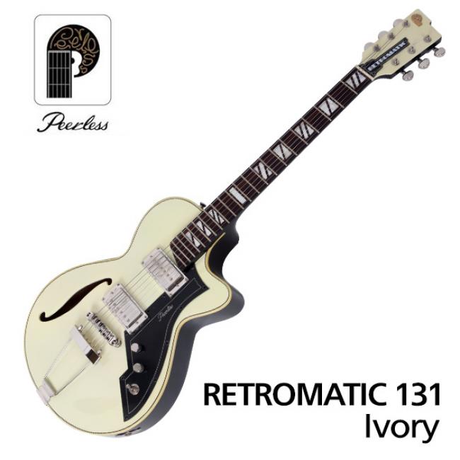Peerless 일렉기타 Retromatic 131 (Ivory)