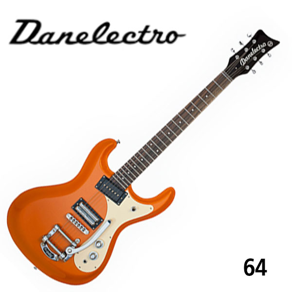 Dan Electro 일렉기타 64 Orange Metallic