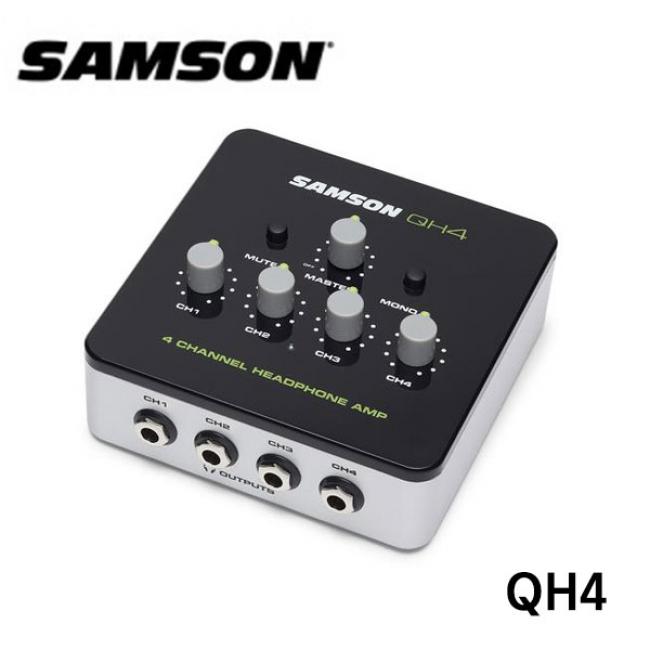 Samson 4채널 헤드폰 앰프 QH4