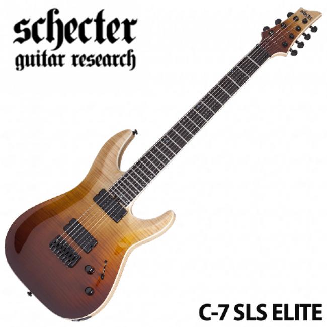 Schecter 일렉기타 C-7 SLS ELITE ATQFB
