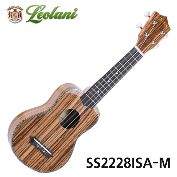 Leolani 우쿨렐레 씬라인 지브라 소프라노 글로스 SS2228ISA-M