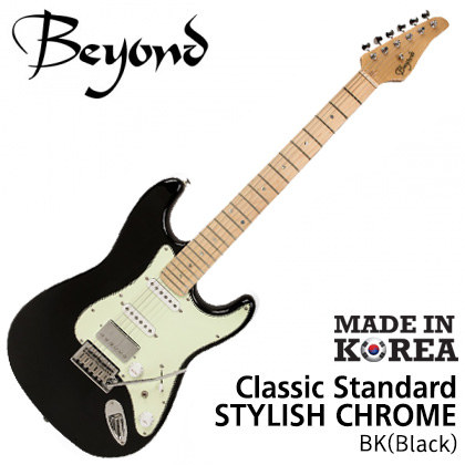 Beyond 일렉기타 Classic Standard STYLISH CHROME (Black)