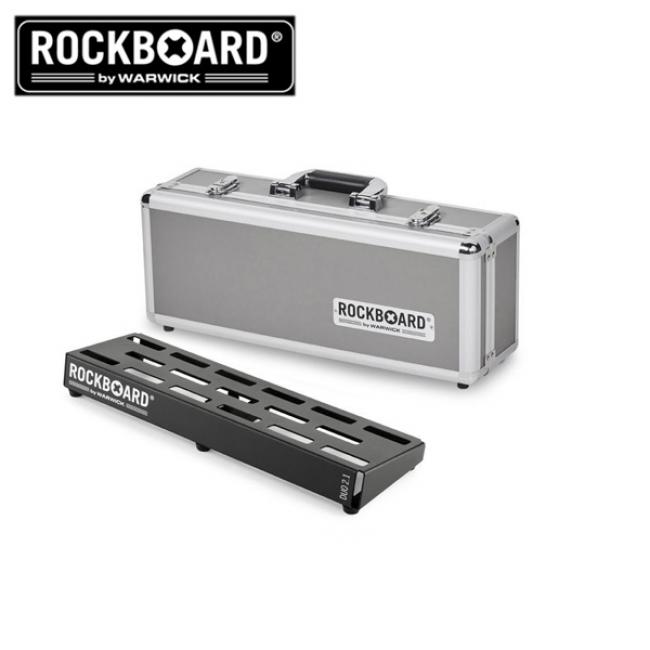 RockBoard 페달보드 Duo 2.1 with Flight Case (하드 케이스)