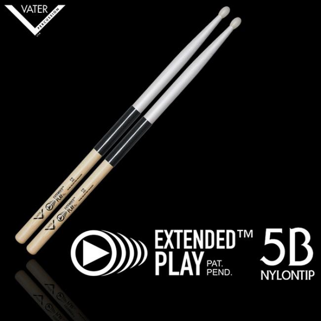 Vater 드럼스틱 Extended Play 5B Nylon Tip