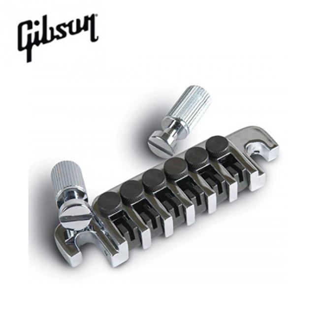 Gibson 브릿지테일피스 TP-6 With Studs & Inserts Chrome (PTTP-030)