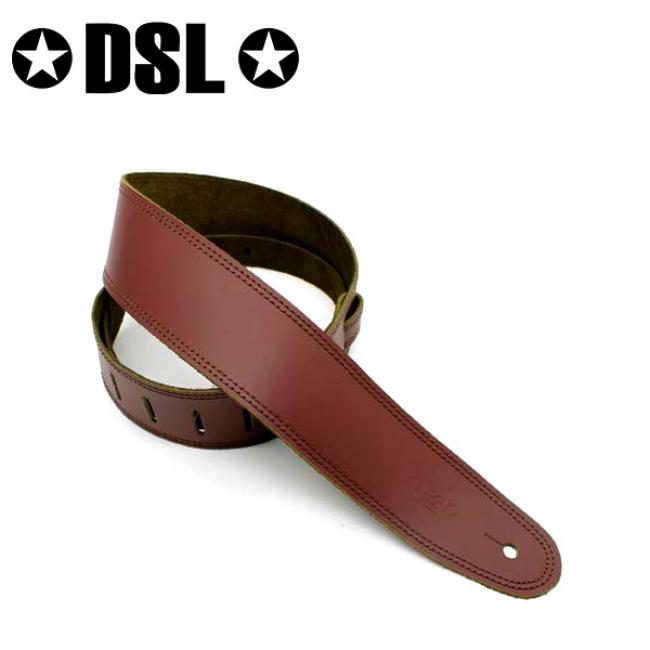 DSL Straps 클래식 가죽 스트랩 Maroon (SGE25-16-2)