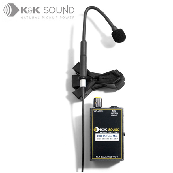 K&K Sound 색소폰 픽업 CXM5 Saxophone Microphone System