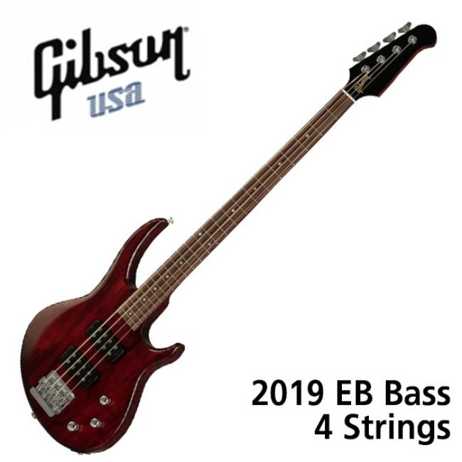 2019 NEW Gibson !! Gibson USA EB Bass 4 Strings 2019 Wine Red Satin (BAEB19W5CH1)