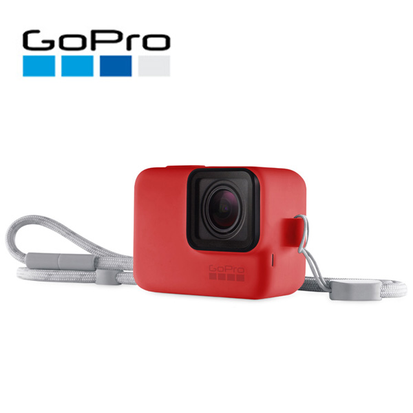 고프로 GoPro 슬리브+고정끈 Sleeve + Lanyard (Red) GO-275