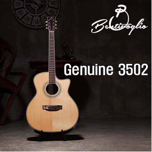 New Genuine 2019 ! 벤티볼리오 Bentivoglio 통기타 제뉴인 Genuine 3502 올솔리드