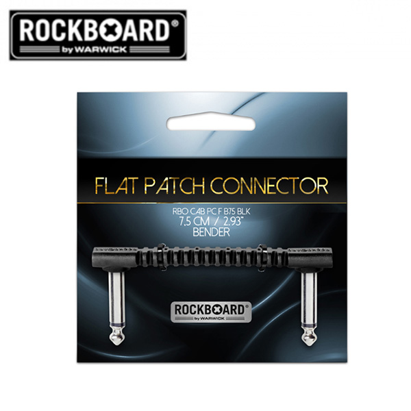 RockBoard 페달 커넥터 Flat Patch Connector 7.5 cm