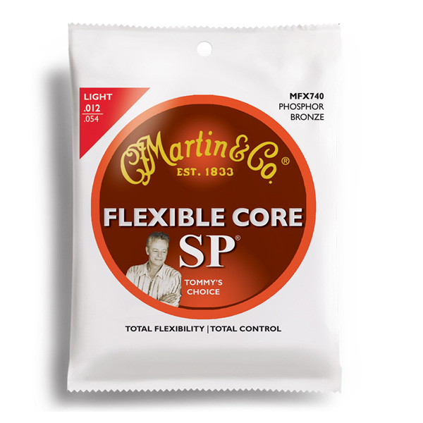 마틴기타줄 Martin 통기타줄 플렉서블 코어 SP 포스포 브론즈 라이트 MFX740