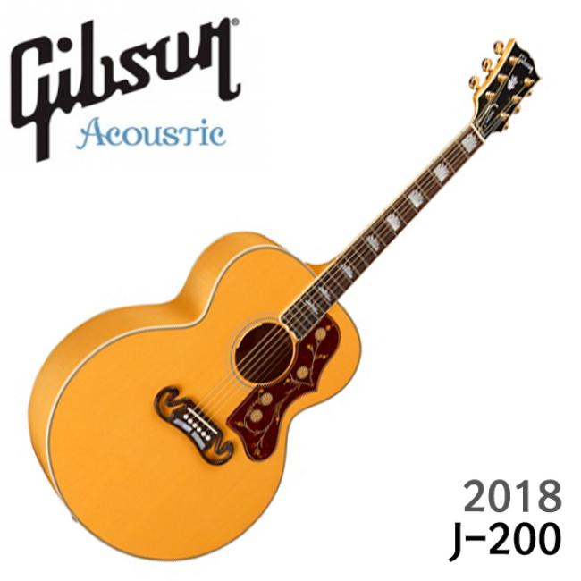 Gibson Acoustic J-200 2018 Trans Orange (SJ20TOG18)
