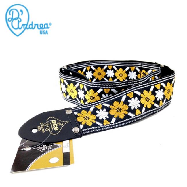 D’Andrea 스트랩 2인치 Vintage Reissue Strap Rooftop ACE-5
