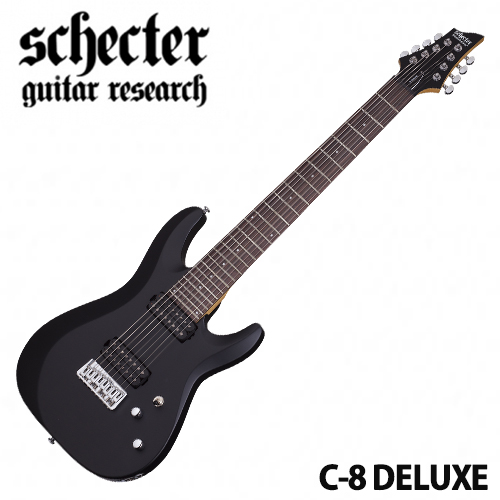 Schecter 일렉기타 C-8 DELUXE SBK