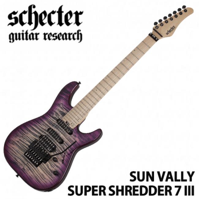 Schecter 일렉기타 SUN VALLEY SS FR 7 III ARB