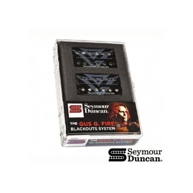Seymour Duncan 험버커픽업 'Gus G.' Fire Black Outs System AHB-11 Set (11106-65-B)