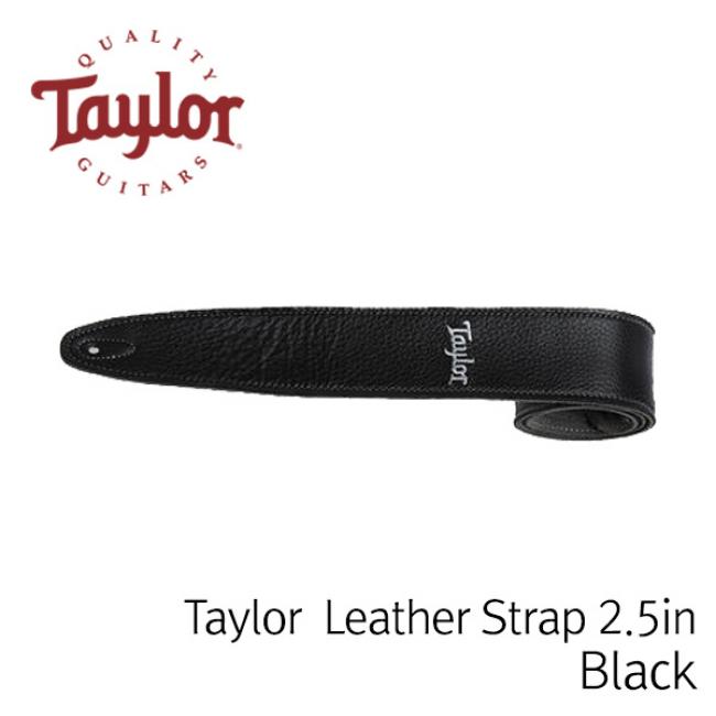 Taylor 스트랩 Leather Strap 2.5in Black (TL251)
