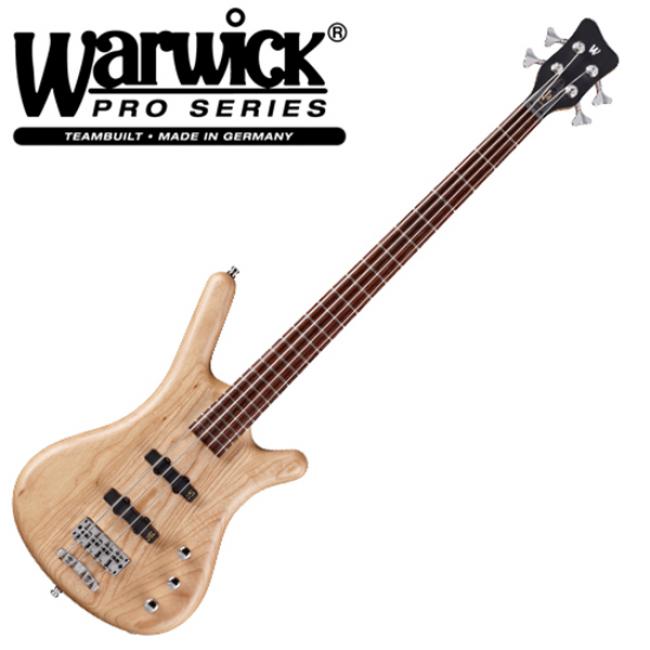 Warwick 베이스기타 Teambuilt Pro CORVETTE Ash 4현 Active (Natural Transparent Satin)
