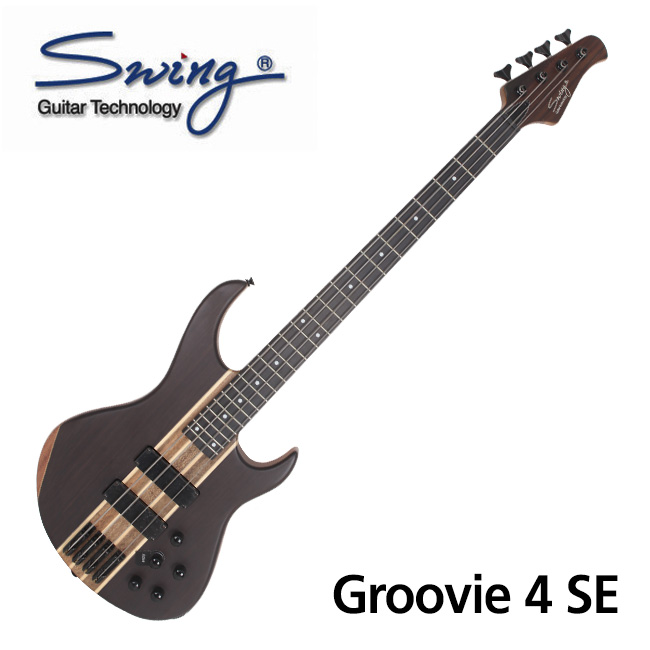 7mm 에보니 탑백&쓰루넥! Swing Groovie 4 SE 스윙 그루비 베이스