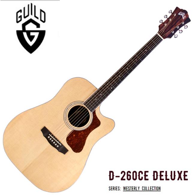 길드 Guild 통기타 Westerly Series D-260CE DELUXE