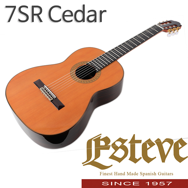 Esteve 에스티브 클래식 기타 7SR 올솔리드 Cedar & 로즈우드